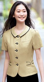 S-50560 50567 SELERY(セロリー) オーバーブラウス ドット 99-S50560