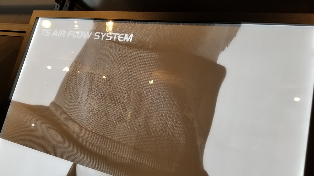 TS DESIGN4065の衿リブジャガードメッシュ