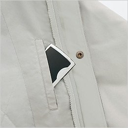 アウターの内ポケット
