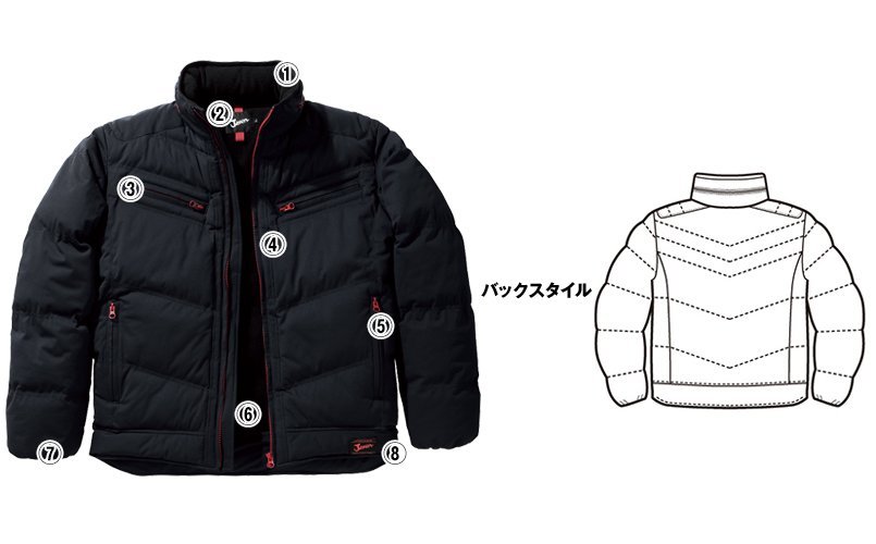 自重堂Jawin58400 商品詳細・こだわりPOINT