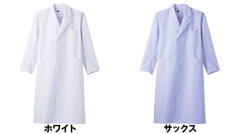 WH10207 自重堂WHISELメンズシングルコートのカラーバリエーション