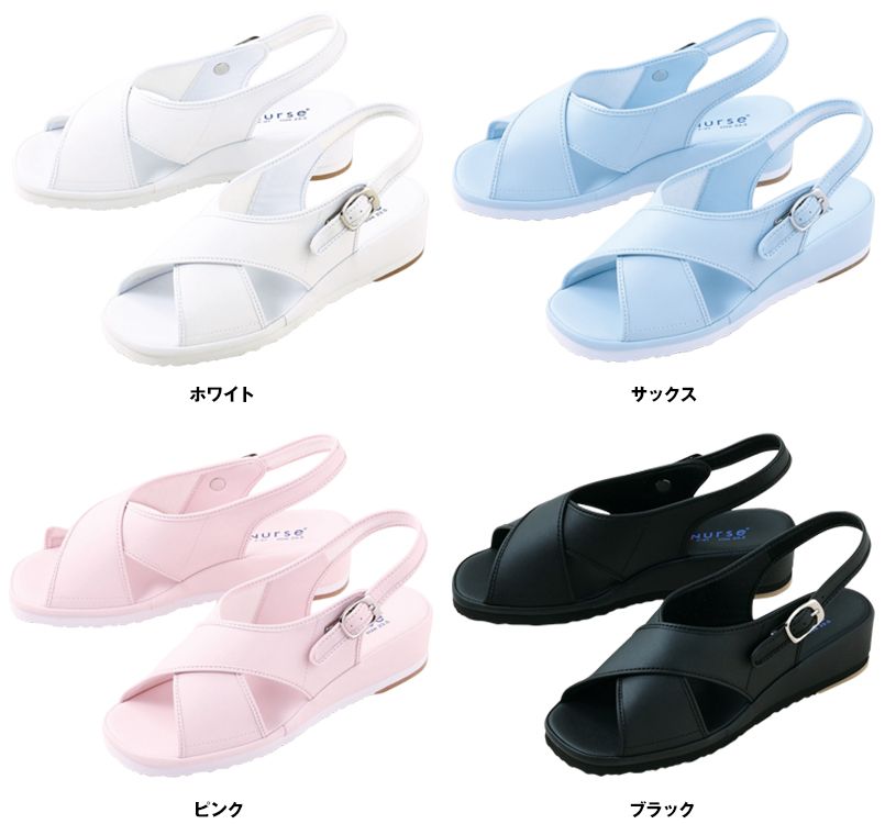 750 FOLK(フォーク) コスパが良くて軽いクロスサンダル 女性用 色展開