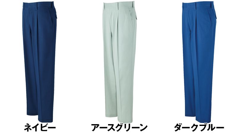 82401 自重堂 ブレバノプラスツイル難燃ワンタックパンツ 色展開