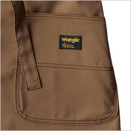 AZ64280 アイトス Wrangler(ラングラー) 胸当てエプロン(男女兼用) 両脇 大型フロントポケット