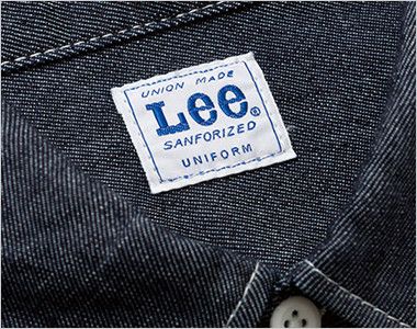 LWS46001 Lee ワーク長袖シャツ(男性用) Leeワークウェアオリジナルブランドネームタグ