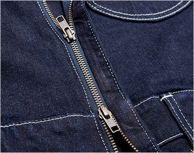 LWU39001 Lee ユニオンオール(長袖ツナギ)(男女兼用) 上下から開け閉め可能なダブルジッパー