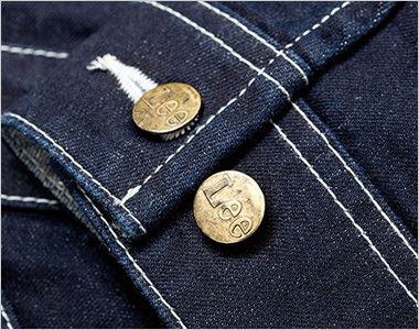 LWU39001 Lee ユニオンオール(長袖ツナギ)(男女兼用) 調節可能な袖口のダブルボタン