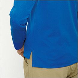 バートル 707 トリコット半袖ワークシャツ(男女兼用) スリット