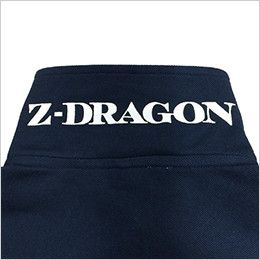 自重堂Z-DRAGON 75114 半袖ポロシャツ(男女兼用) 裏プリント