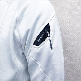 6226 TS DESIGN ES制電ロングスリーブジャケット(男女兼用) マルチスリーブポケット仕様