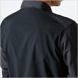 84605 TS DESIGN ハイブリッドストレッチシャツ(男女兼用) ストレッチエアー