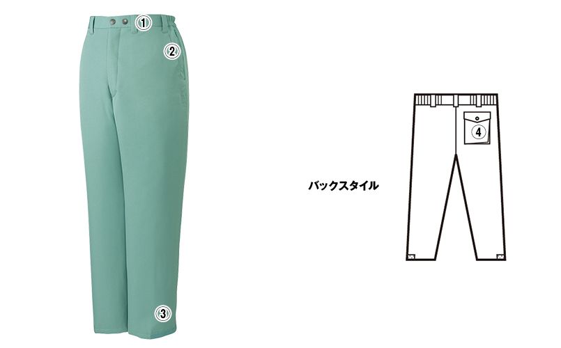 自重堂 48271 エコ防寒パンツ 商品詳細・こだわりPOINT