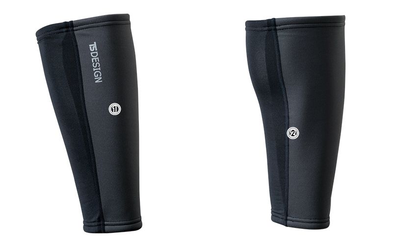 84294 TS DESIGN 足につけるコンプレッション 防寒レッグウォーマー(男女兼用) 商品詳細・こだわりPOINT