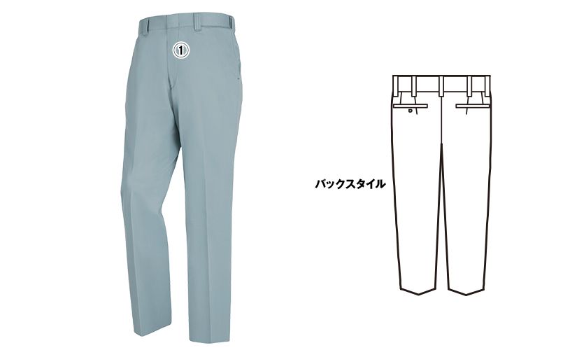 ジーベック 1622 ノータック ピタリティスラックス(男性用) 商品詳細・こだわりPOINT
